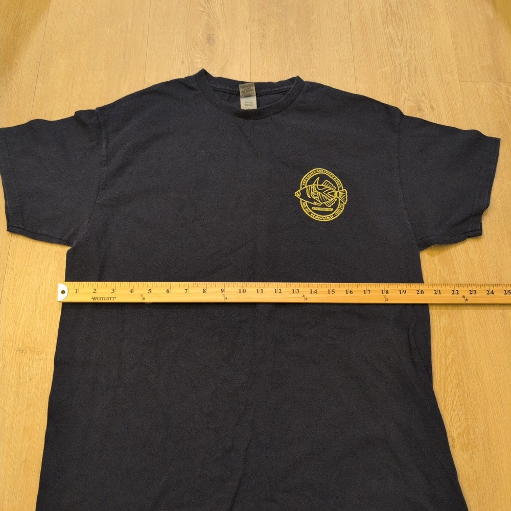 Maui Hawaii Humuhumunukunukuapuaa State Fish Adult Large Navy Blue Surf Beach - Picture 6 of 6